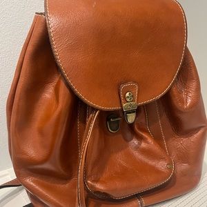Patricia Nash leather backpack